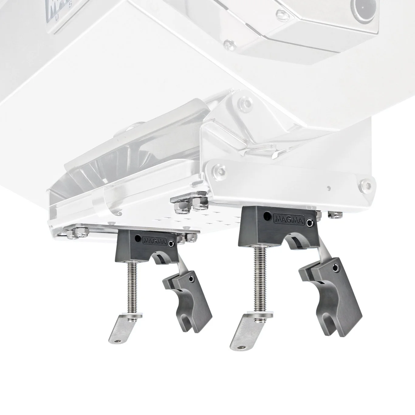 Dual Horizontal Round Standard Rail Mount - Image 2