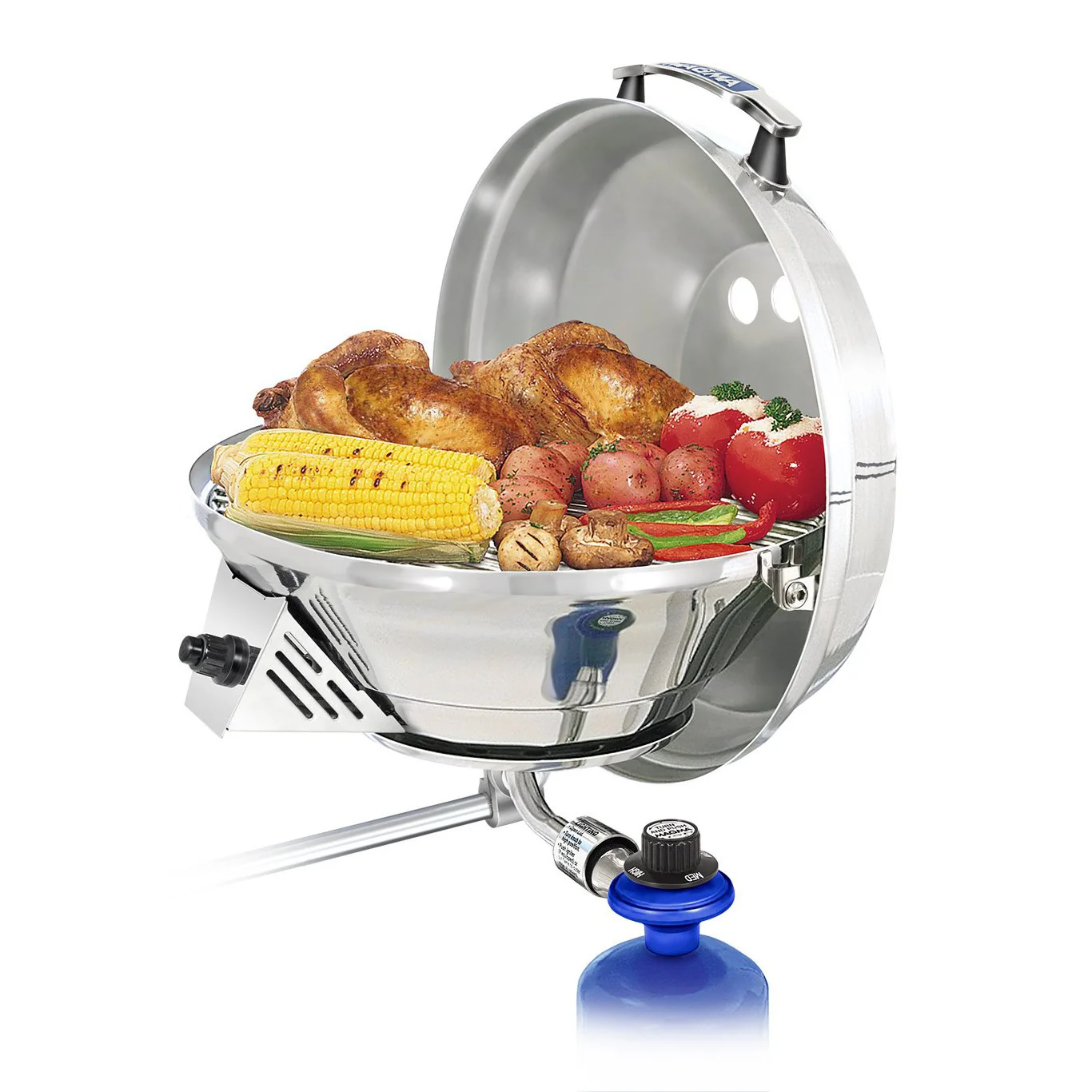 Original Size Marine Kettle3® Combo Stove & Gas Grill - Image 3
