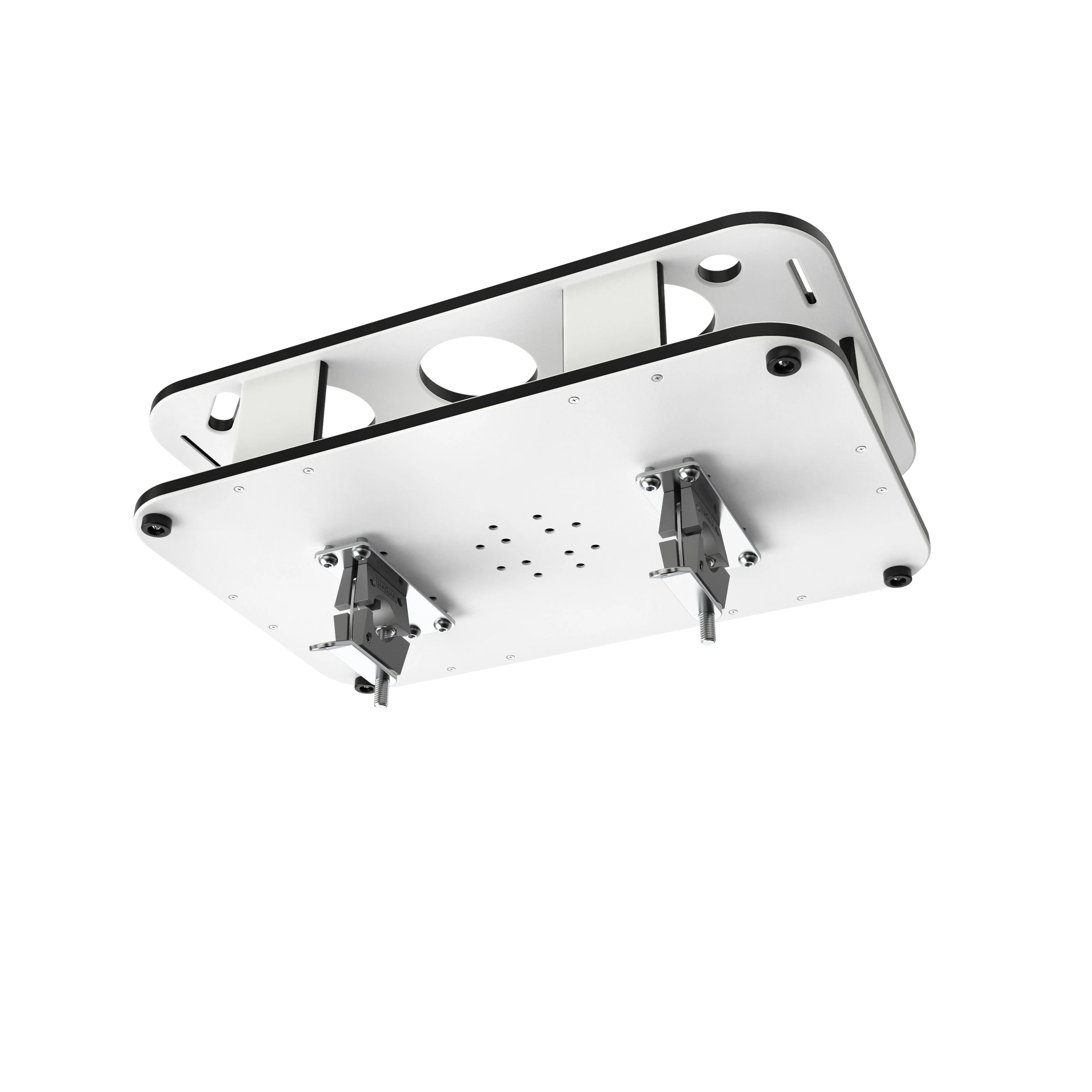 Rectangle Party Table with Dual Rail Mount - Image 3